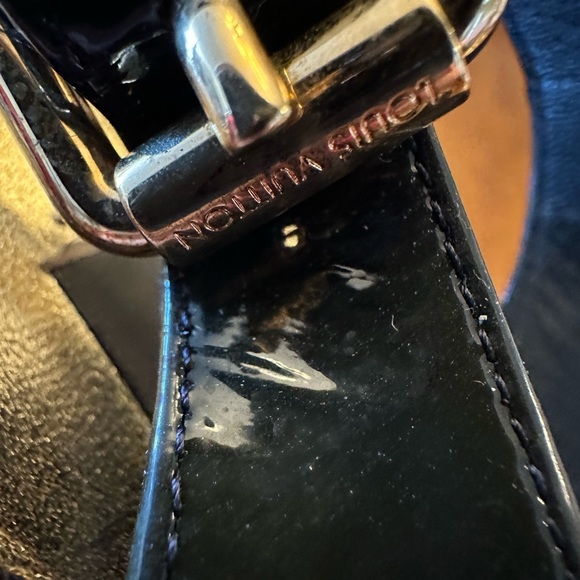 LOUIS VUITTON Monogram Idylle Slingback Heel Open Pumps - Picture 7 of 9